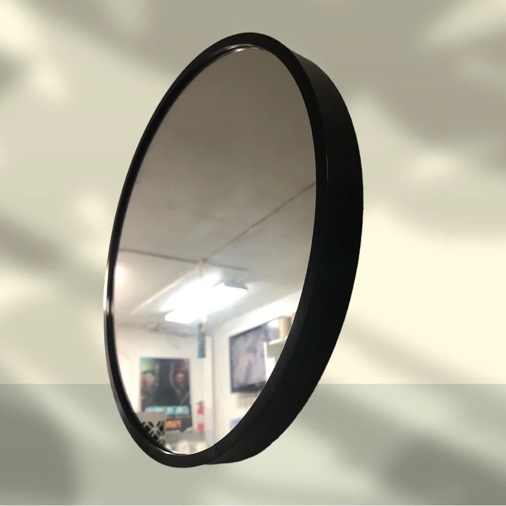 Round 12 in Mirror in Metal Frame Gold